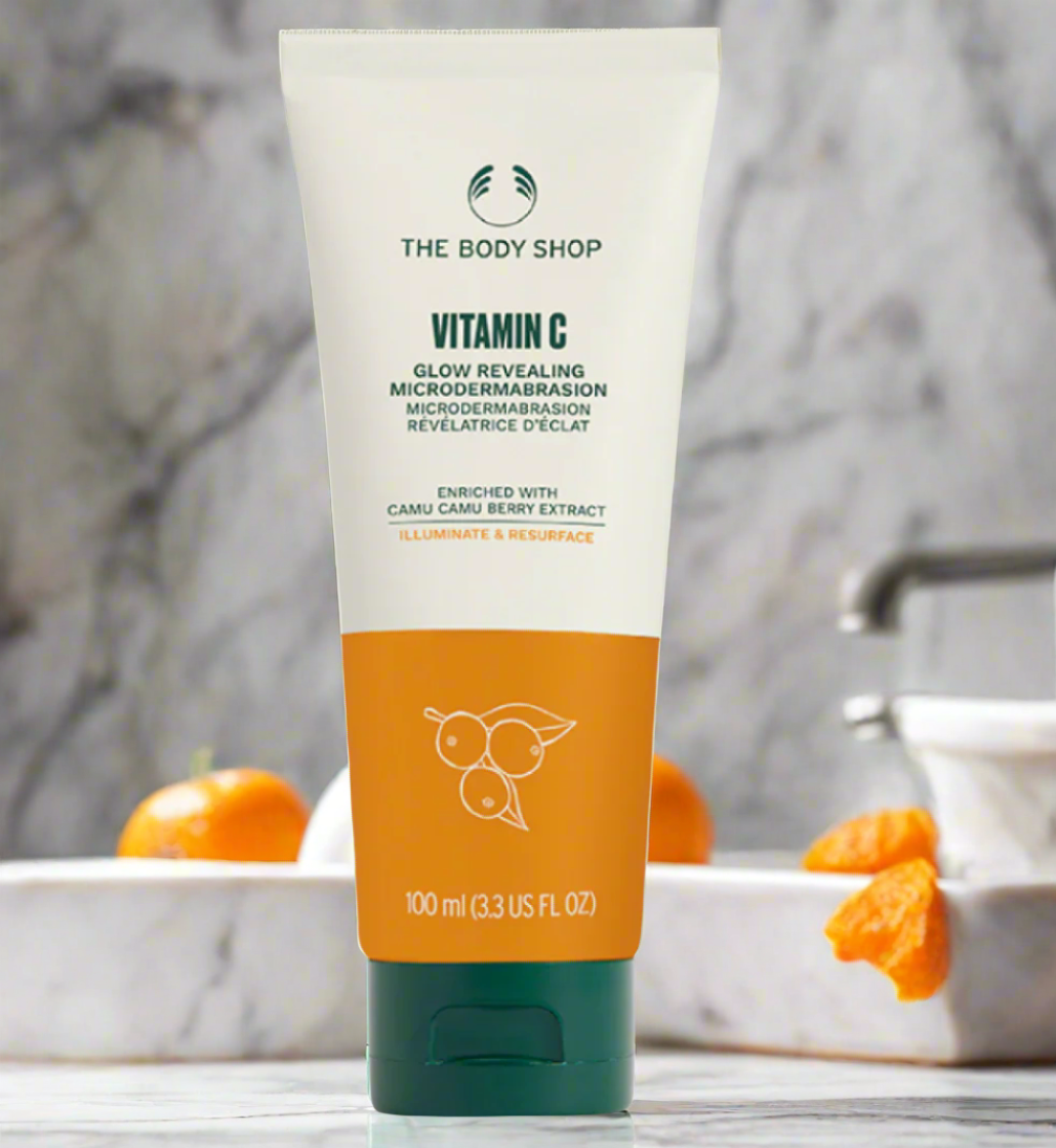 The Body Shop Vitamin C Glow Revealing Microdermabrasion Exfoliator