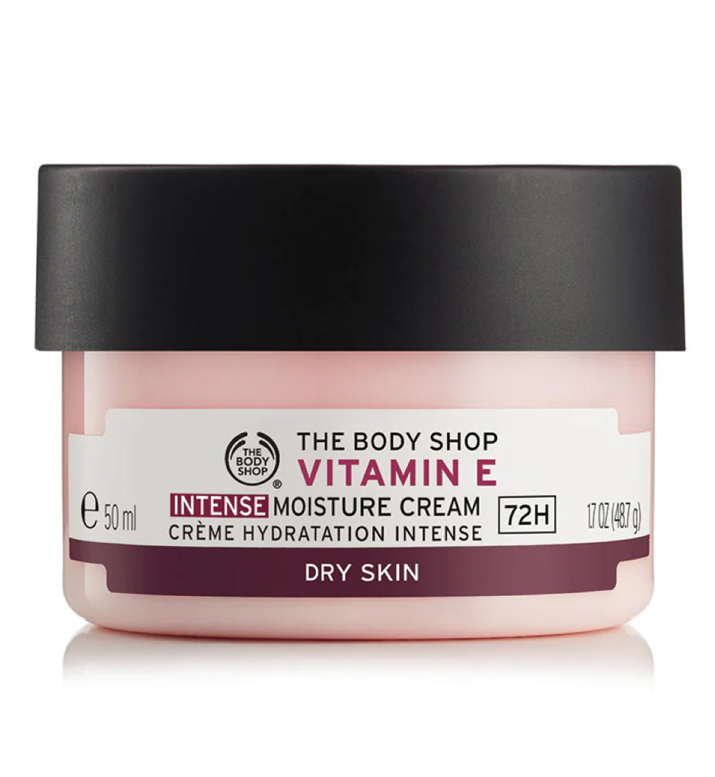 The Body Shop Vitamin E Feuchtigkeits-Gelcreme, 50 Ml | Bis Zu 48 Stunden Hydratation, Für Alle Hauttypen