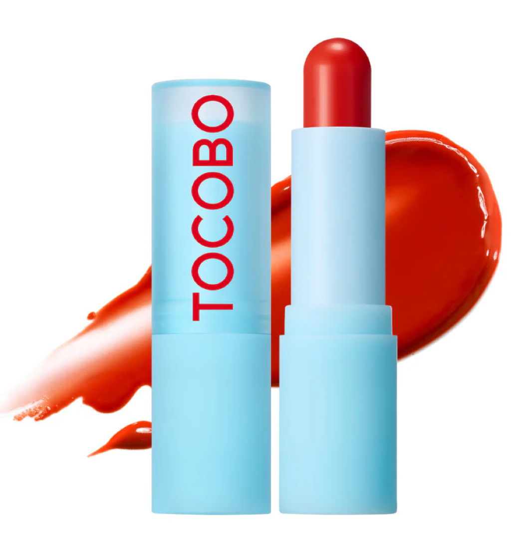 Tocobo Glass Tinted Lip Balm - 013 Tangerine Red