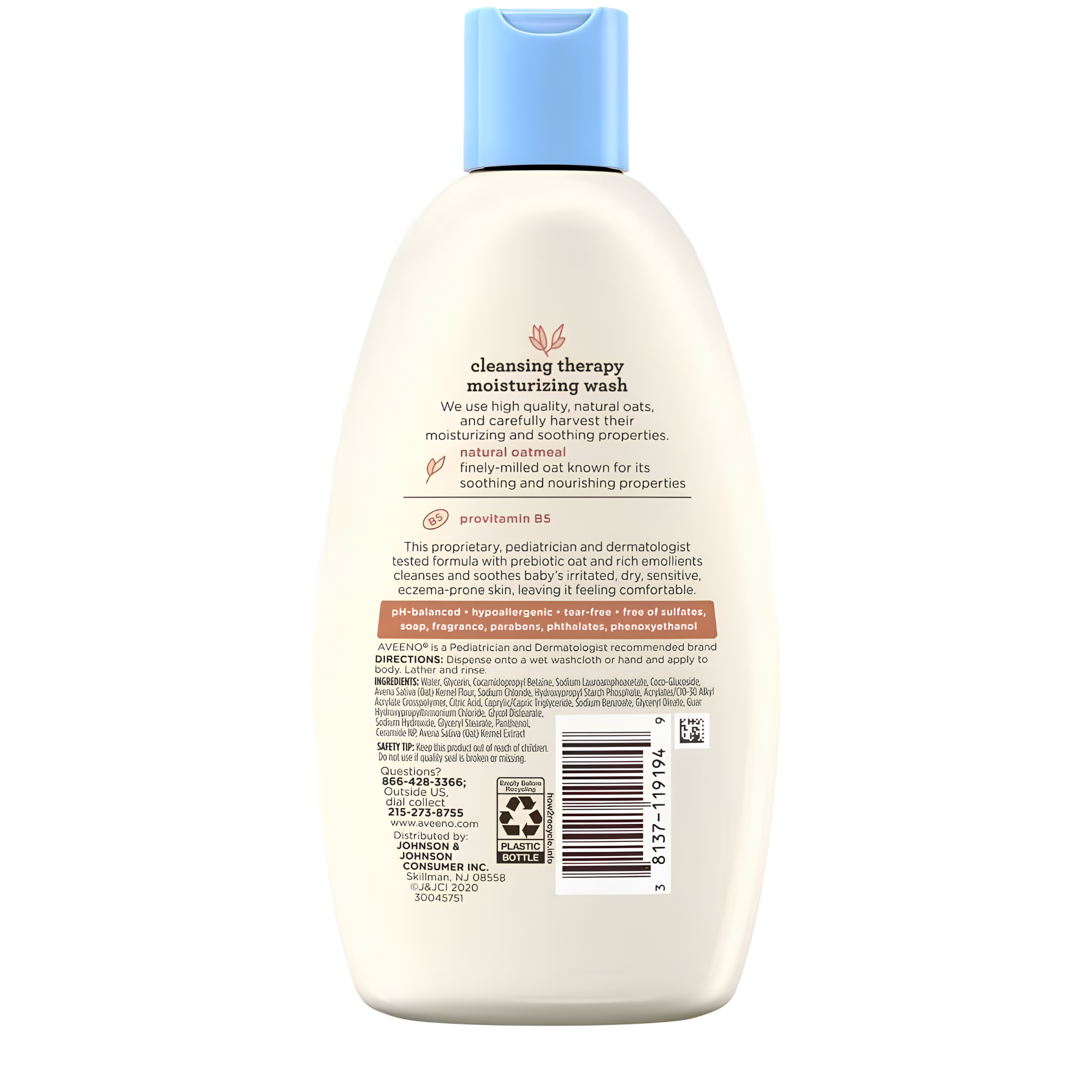 Aveeno Baby Cleansing Therapy Moisturizing Wash