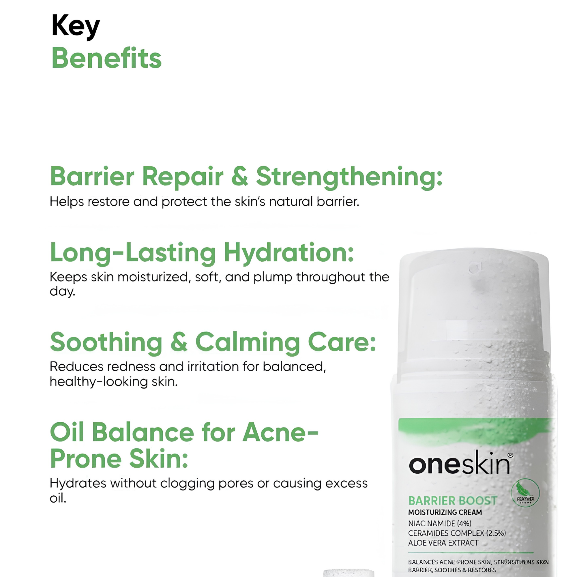 Oneskin Barrier Boost Moisturizer