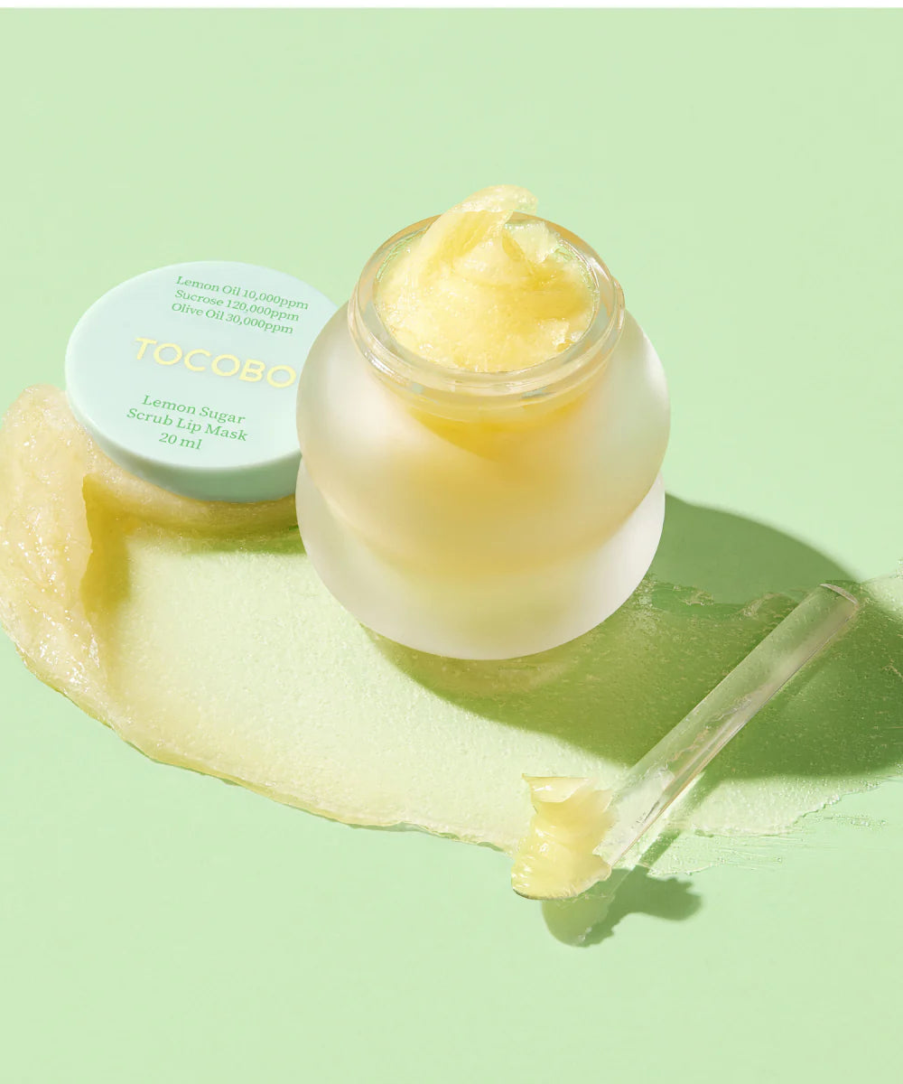 Tocobo Lemon Sugar Scrub Lip Mask