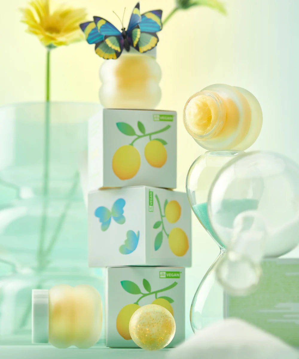 Tocobo Lemon Sugar Scrub Lip Mask