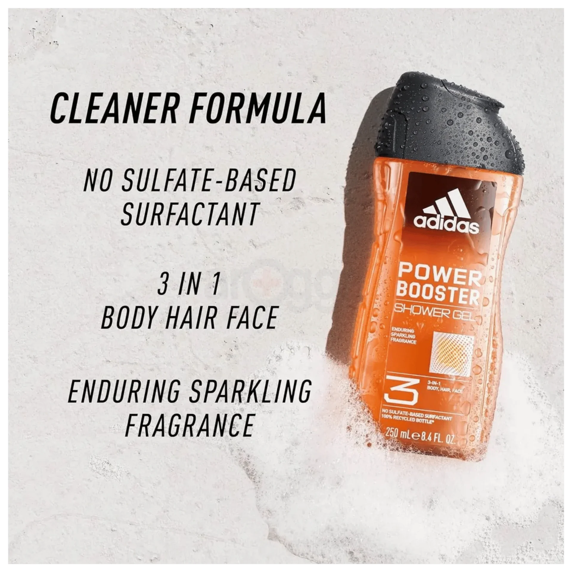 Adidas Power Booster 3 in 1 Shower Gel