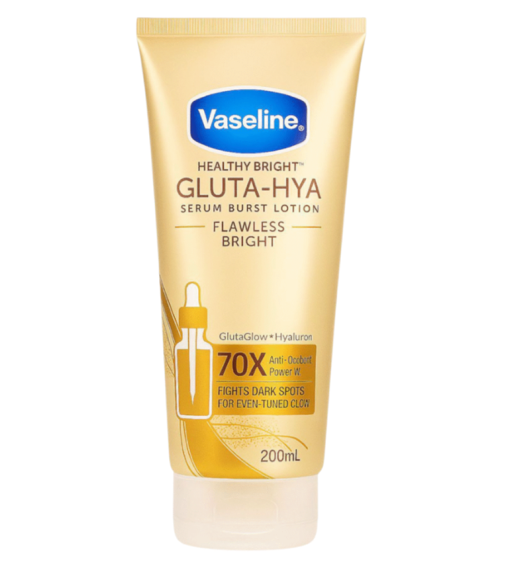 Vaseline Gluta-Hya Serum Burst Lotion Flawless Bright