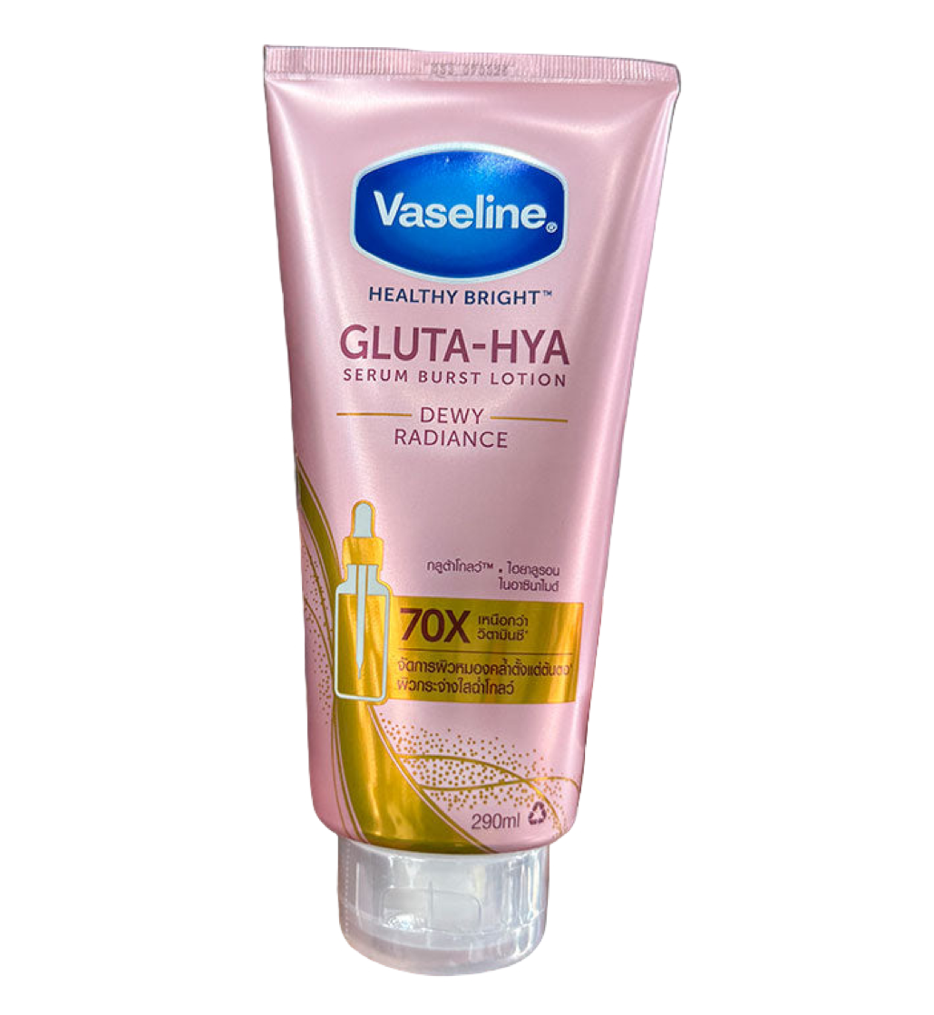 Vaseline Healthy Bright Gluta-Hya Dewy Radiance Serum Burst Lotion