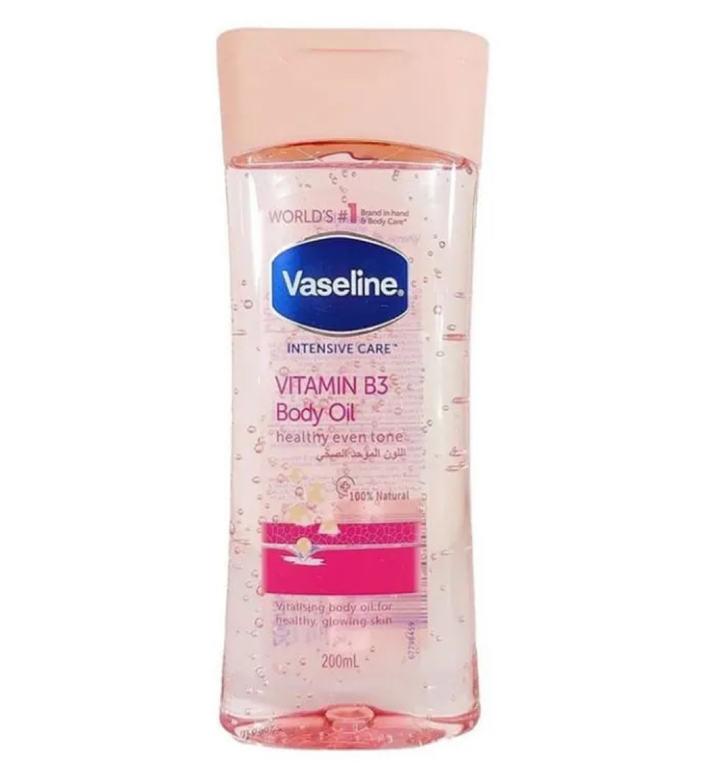 Vaseline Intensive Care Vitamin B3 Body Oil Healthy Even Tone