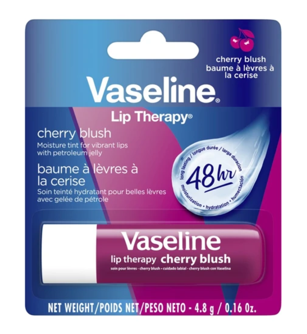 Vaseline Lip Therapy 48H Lip Balm Stick - Cherry Blush