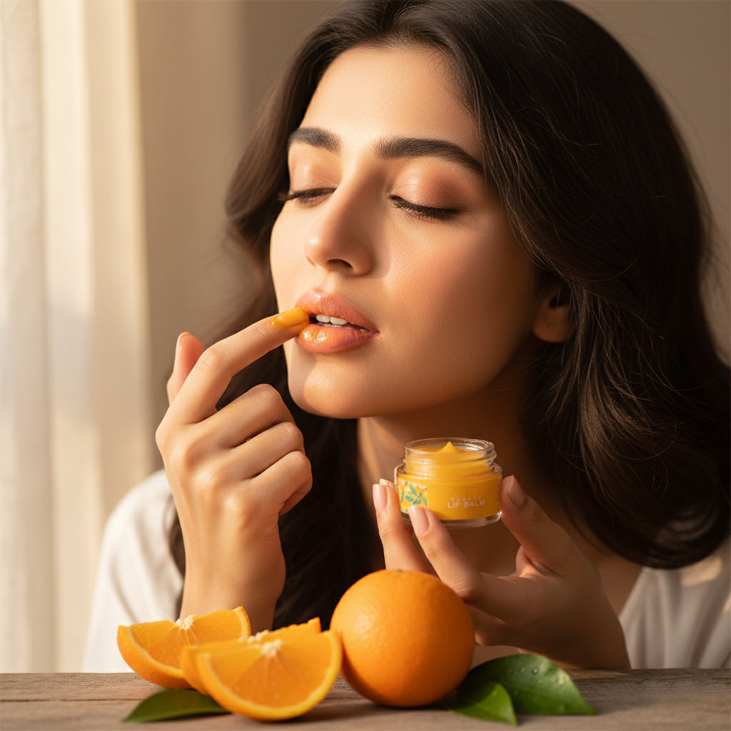 VCare Natural Lip Balm - Orange