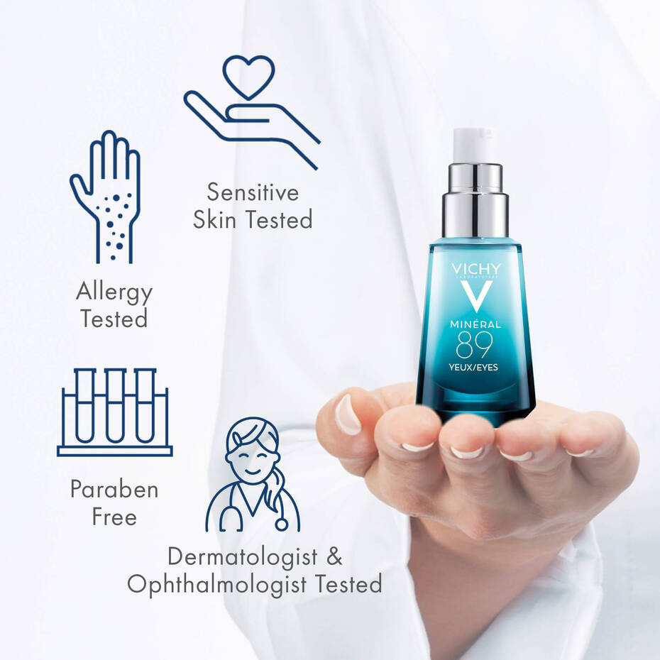 Vichy Mineral 89 Repairing Eye Fortifier With Hyaluronic Acid