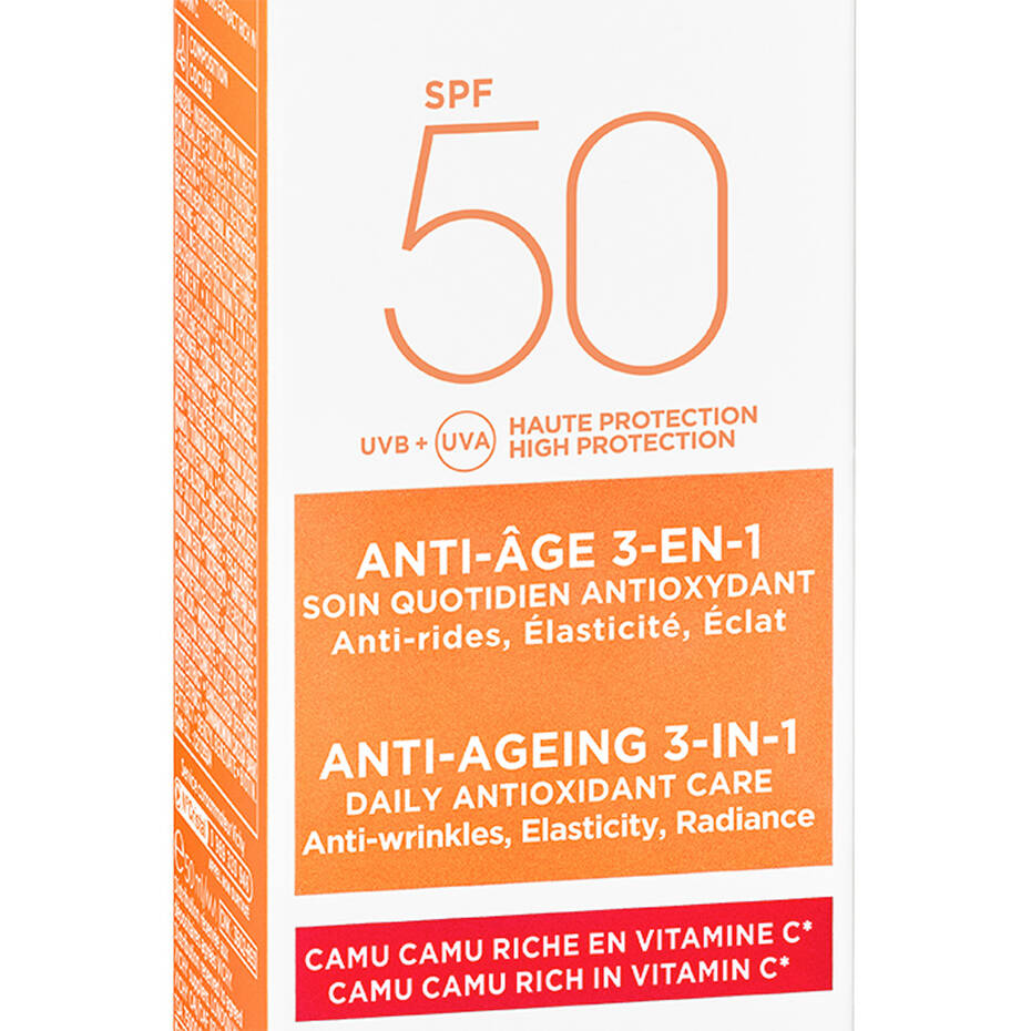 Vichy Capital Soleil Anti-Ageing 3-in-1 Daily Antioxidant Care SPF 50