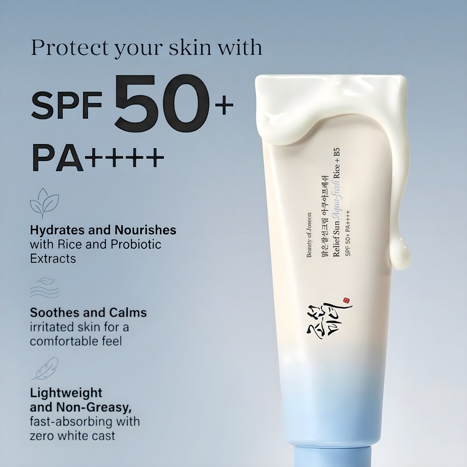 Beauty of Joseon Relief Sun Aqua Fresh Rice + B5 SPF 50+ PA++++