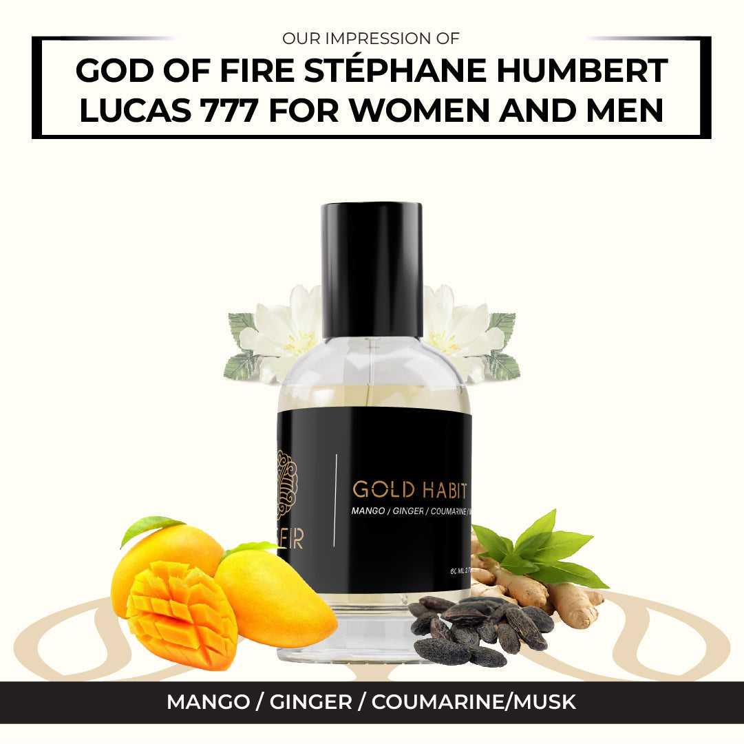 Yesfir Gold Habit - Inspired by God of Fire Stephane Humbert