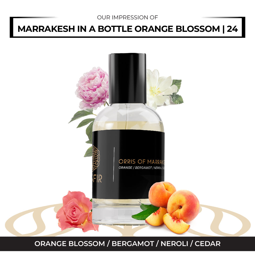 Yesfir Orris of Marrakesh - Inspired by Marrakesh in a Bottle Orange Blossom | 24 Kayali