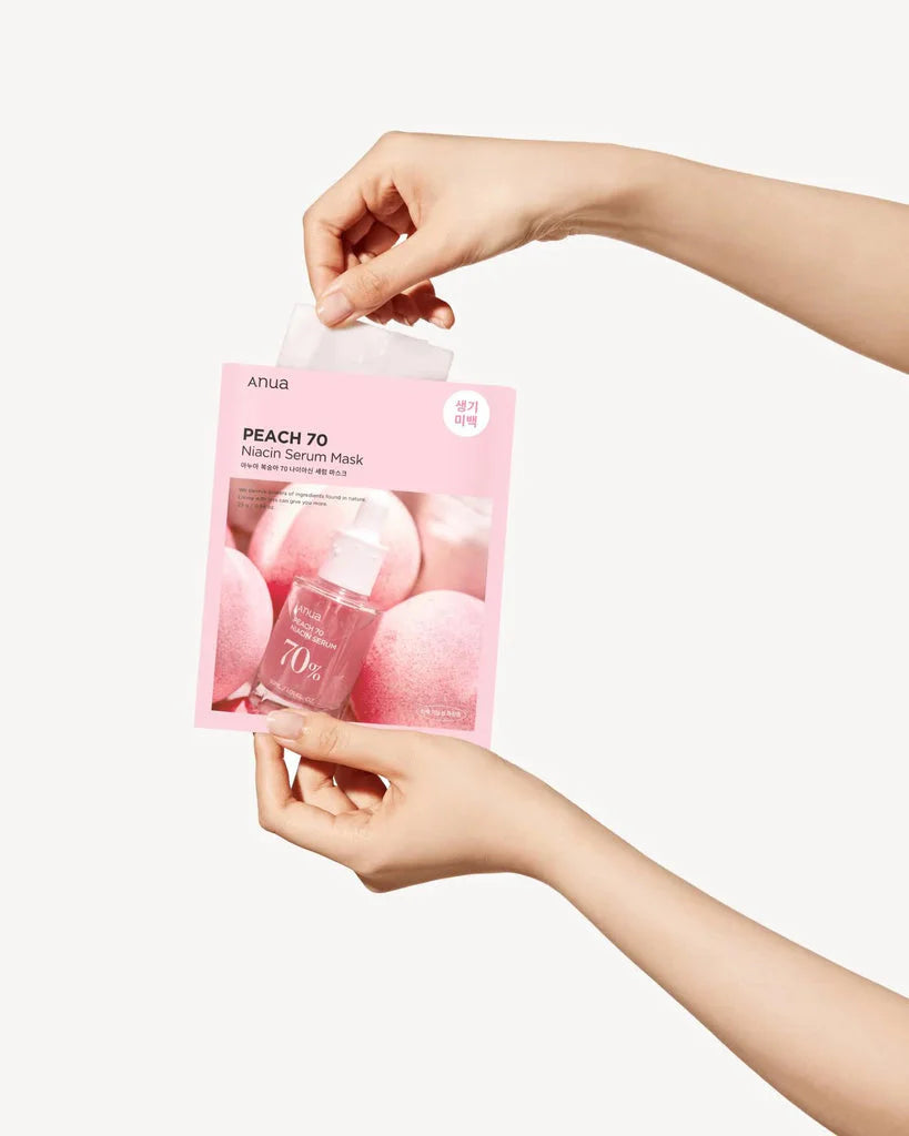 Anua Peach 70 Niacinamide Serum Mask