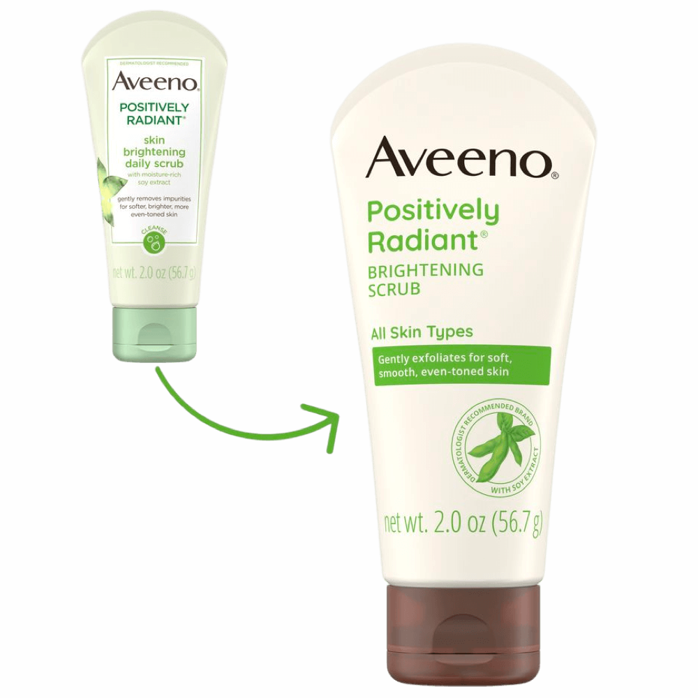 Aveeno Positively RadiantĀ® Brightening Scrub