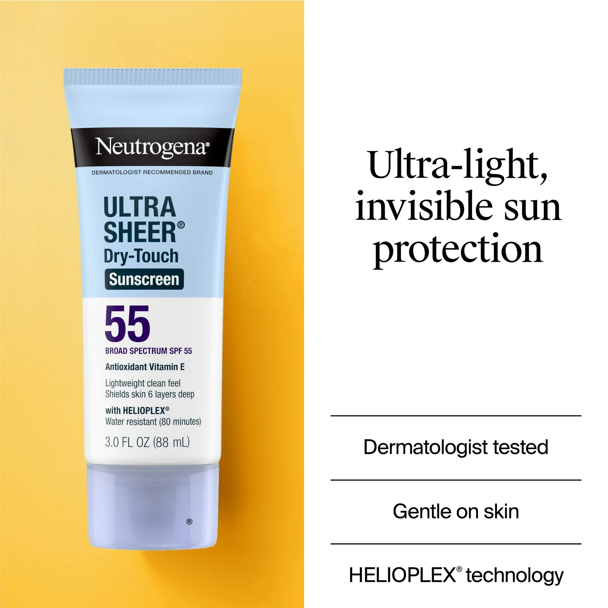 Neutrogena Ultra Sheer Dry Touch Sunscreen SPF 55