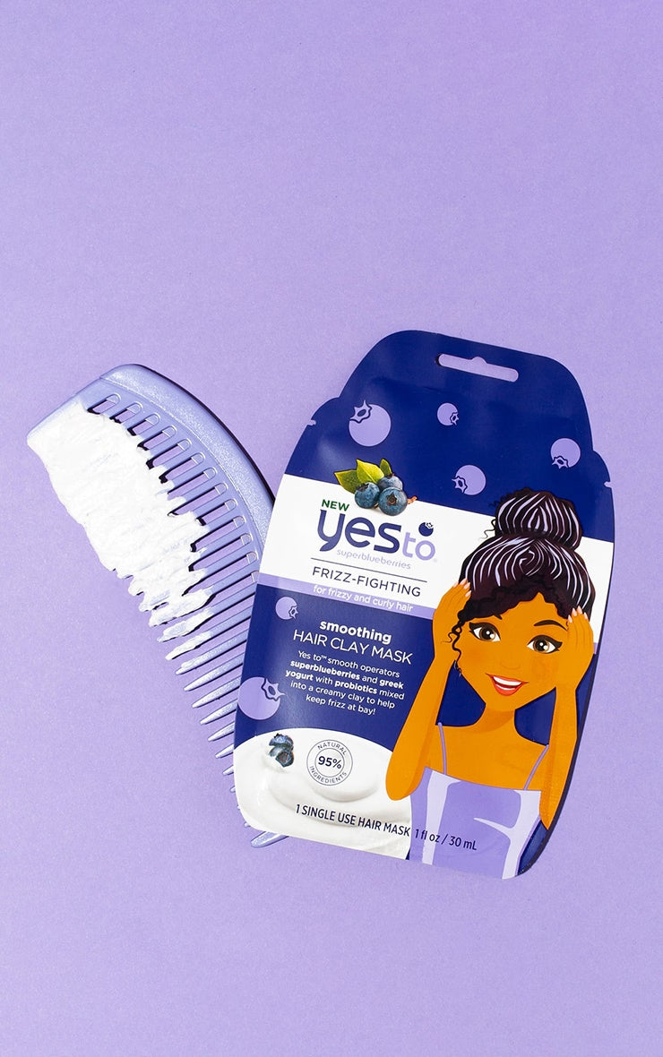 Yes To Super Blueberries Smoothing Hair Clay Mask