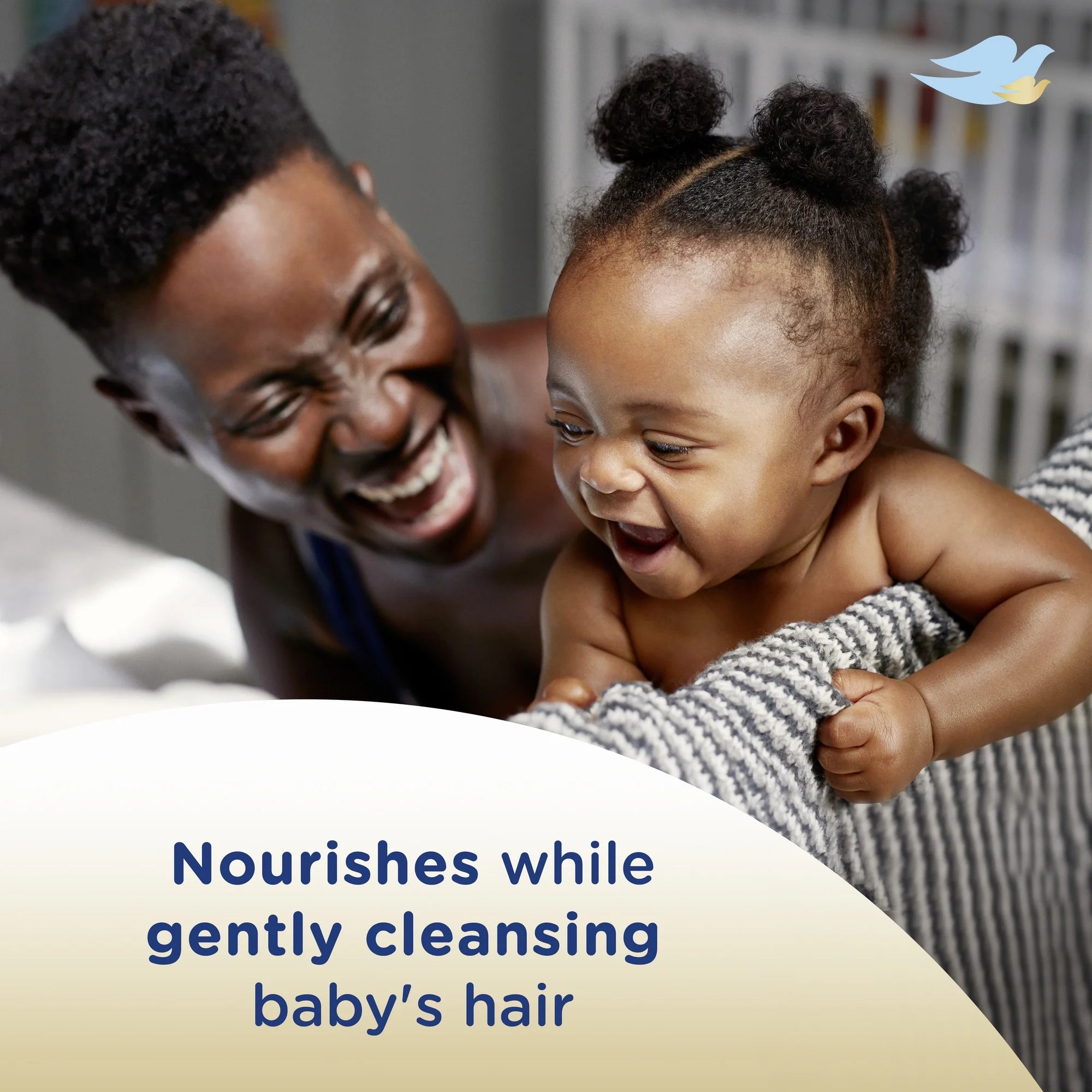 Baby Dove Curl Nourishment Textured Hair Care Hydrating Shampoo