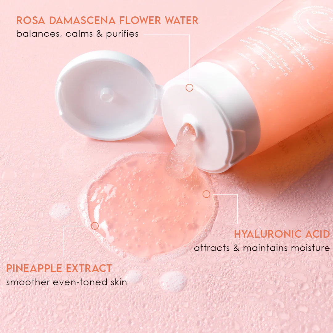 Her Beauty Balance Bestie pH Friendly Rose Cloud Cleanser
