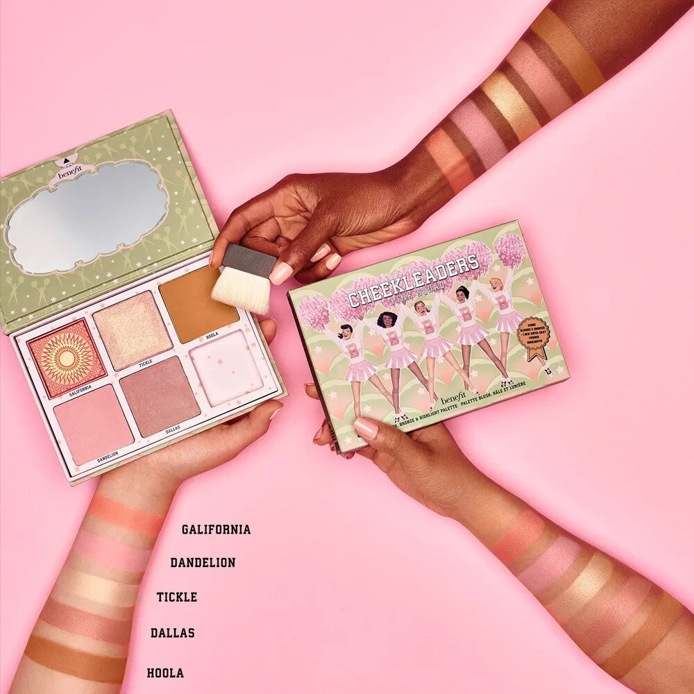 Benefit Cheek Leaders Pink Squad Highlight Palette