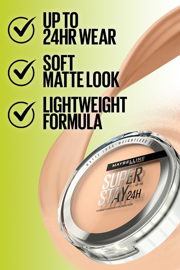 Maybelline Super Stay® Up To 24Hr Hybrid Powder Foundation