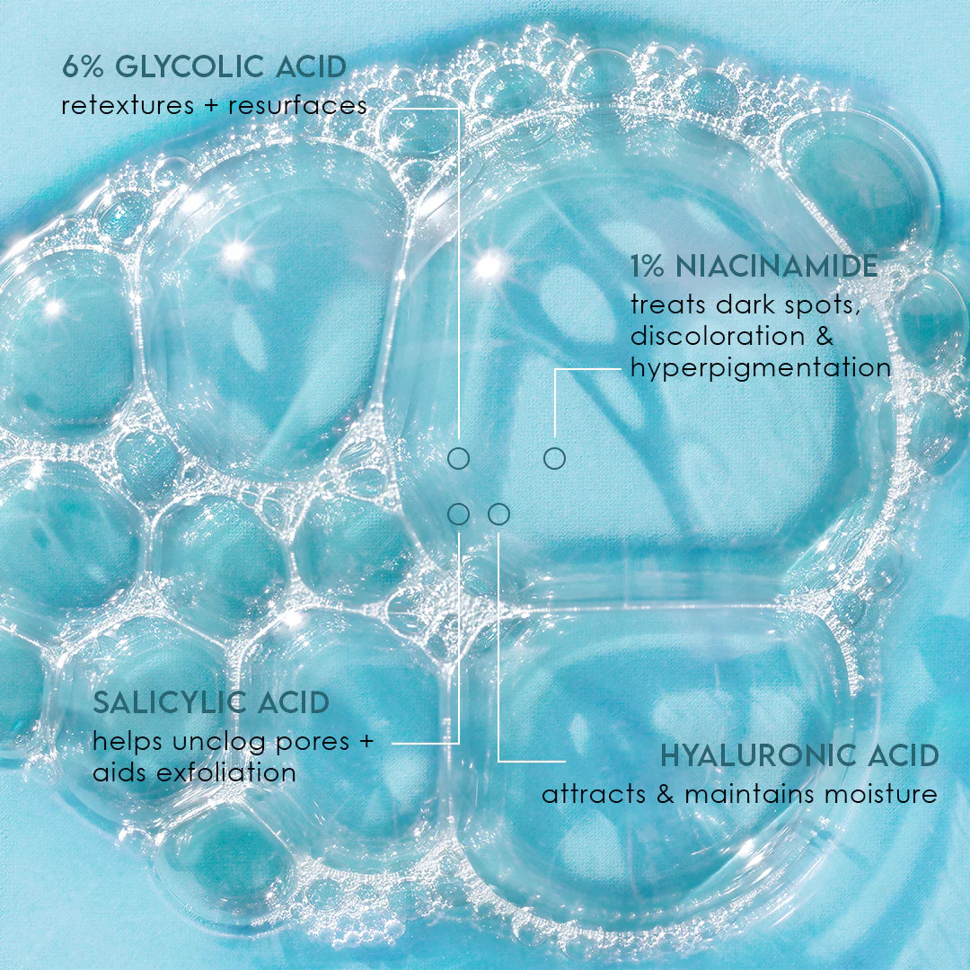 Her Beauty Goodnight Glow Power Blend Exfoliating Tonic