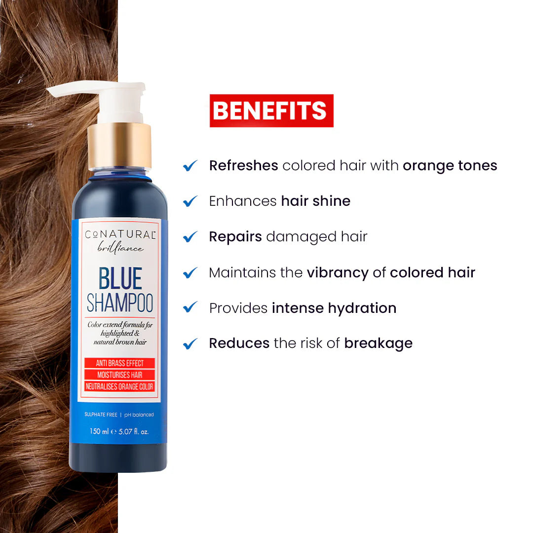 Conatural Blue Shampoo