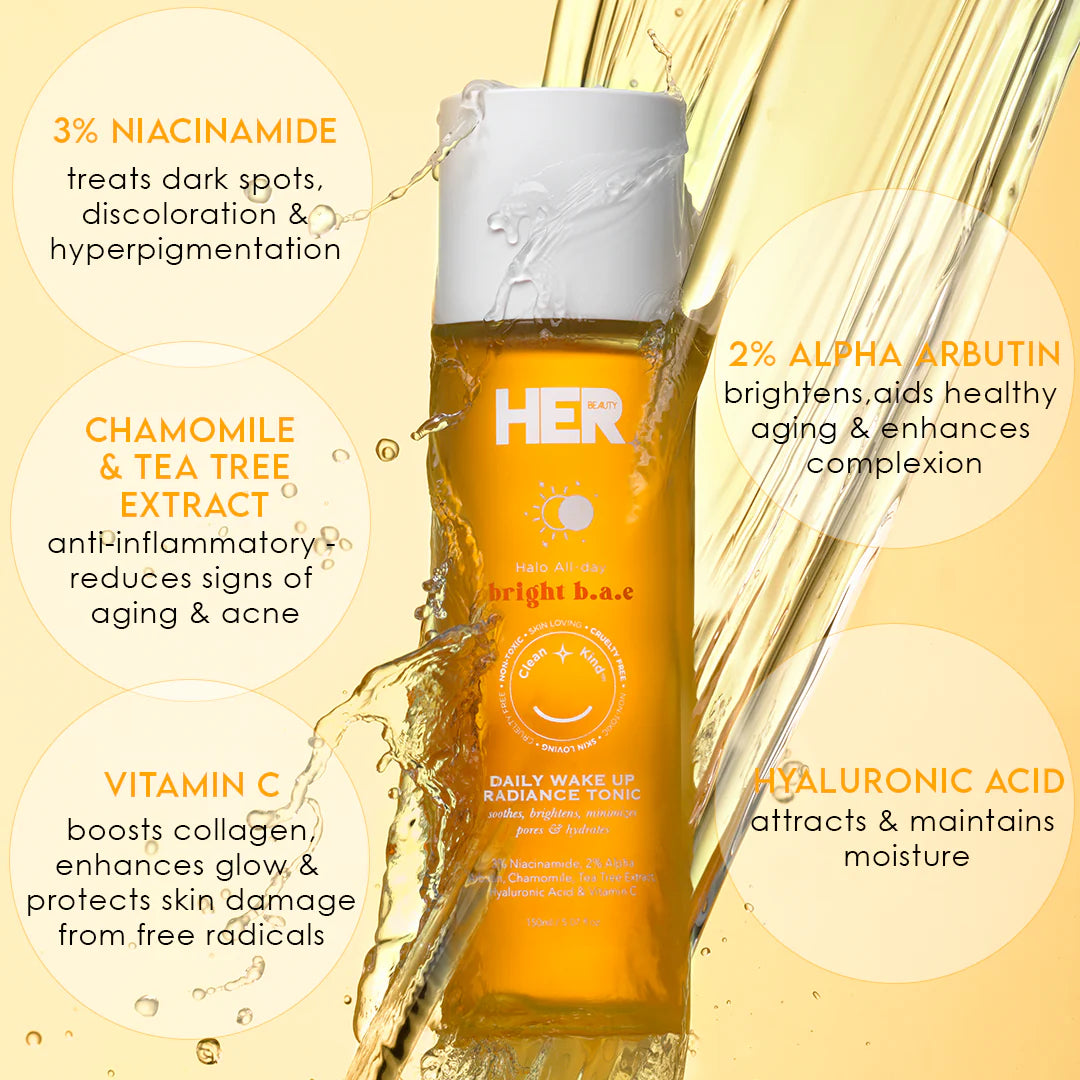 Her Beauty Bright Bae Daily Wakeup Radiance Tonic