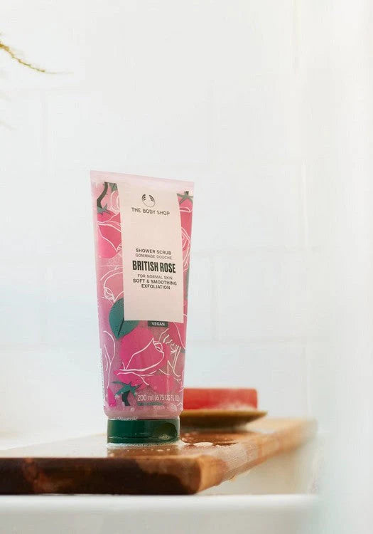 The Body Shop Shower Scrub - British Rose