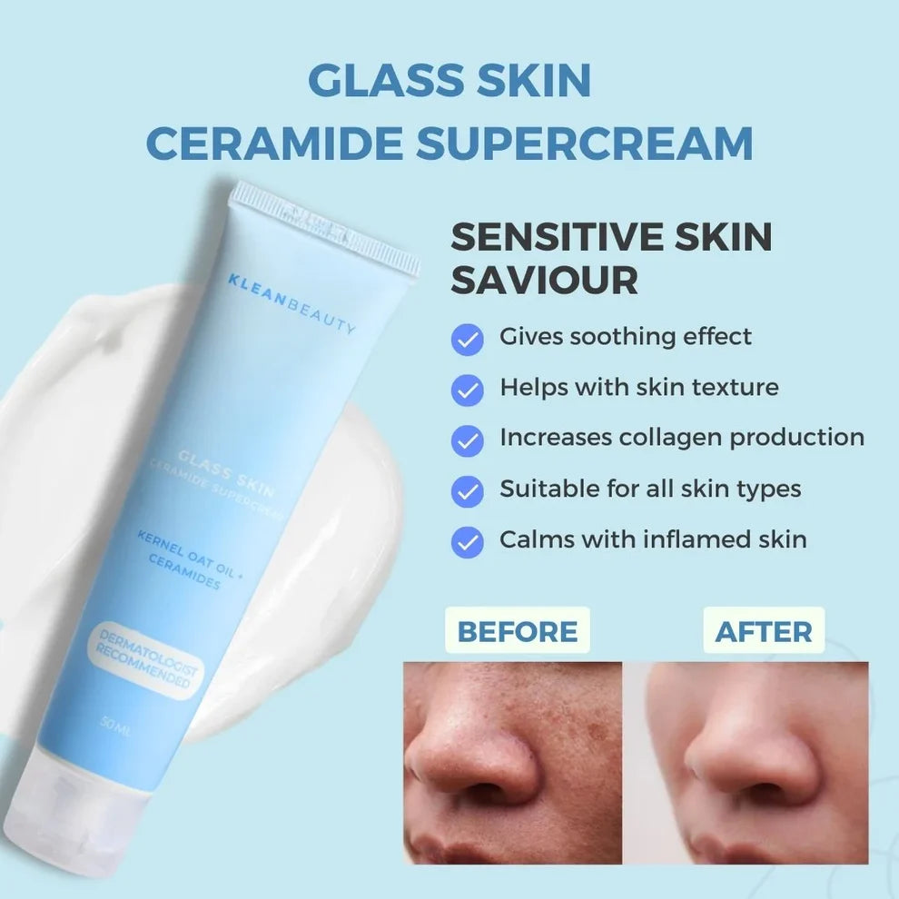 Klean Beauty Glass Skin Ceramide Super Cream