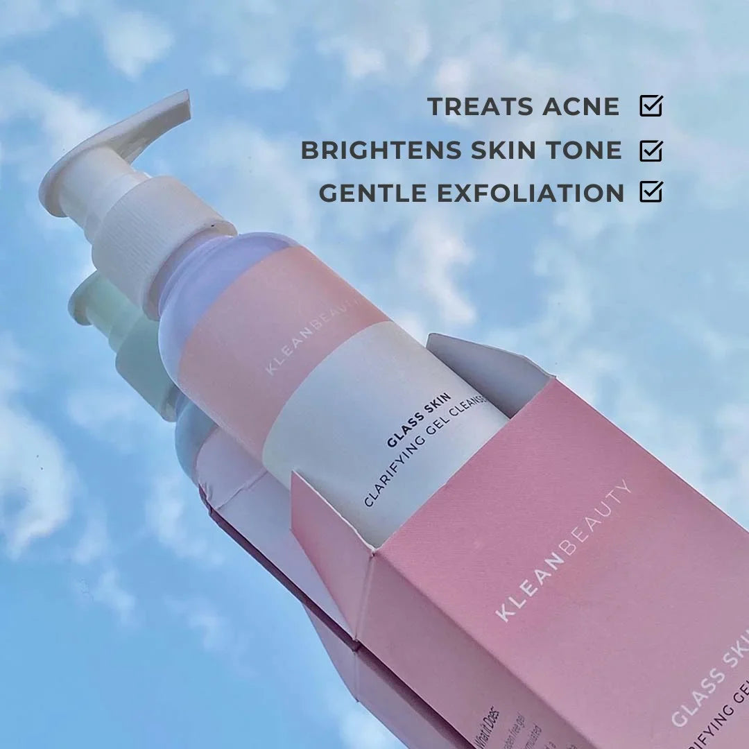 Klean Beauty Glass Skin Clarifying Gel Cleanser