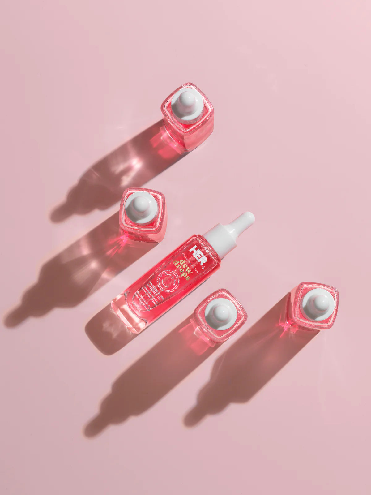Her Beauty Dew Drops Priming Rose Essence Oil
