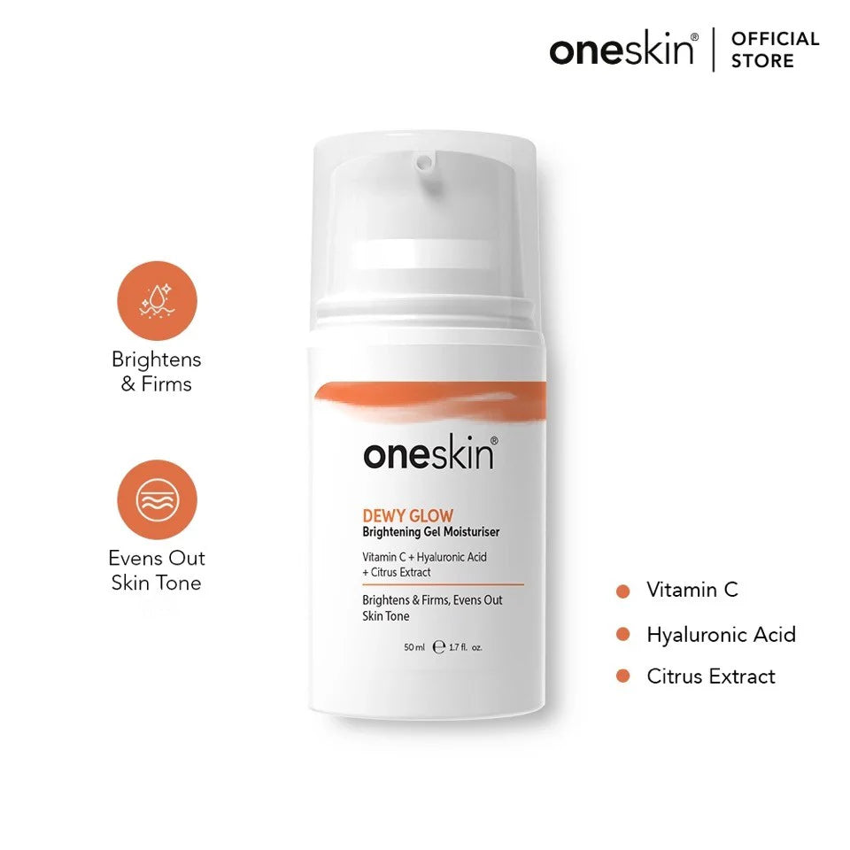 OneSkin Dewy Glow Brightening Gel Moisturizer