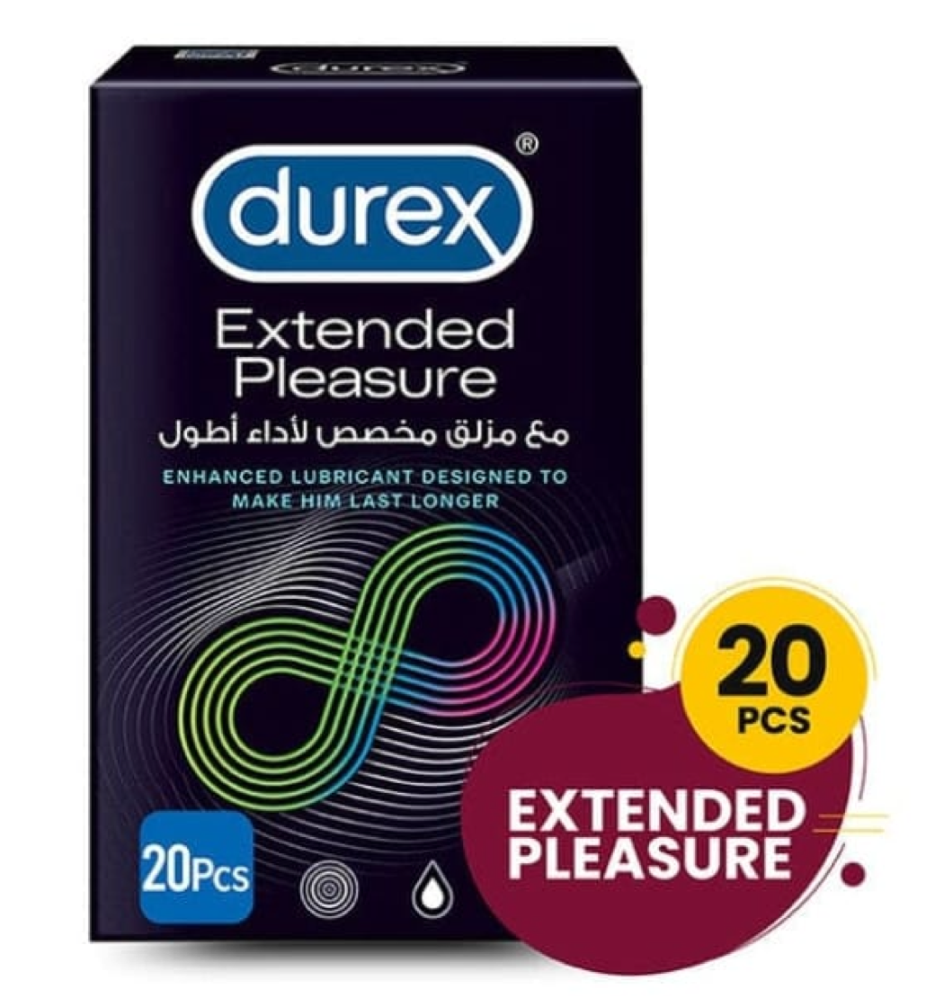 Durex Extended Pleasure Embellished Condoms