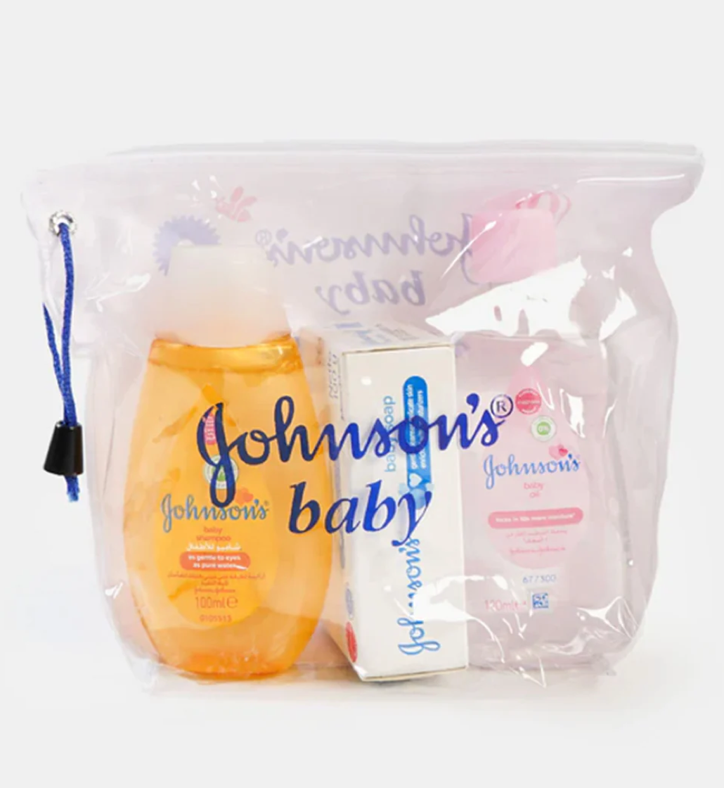 Johnson's Baby Essential Kit Pack of 3 Pcs