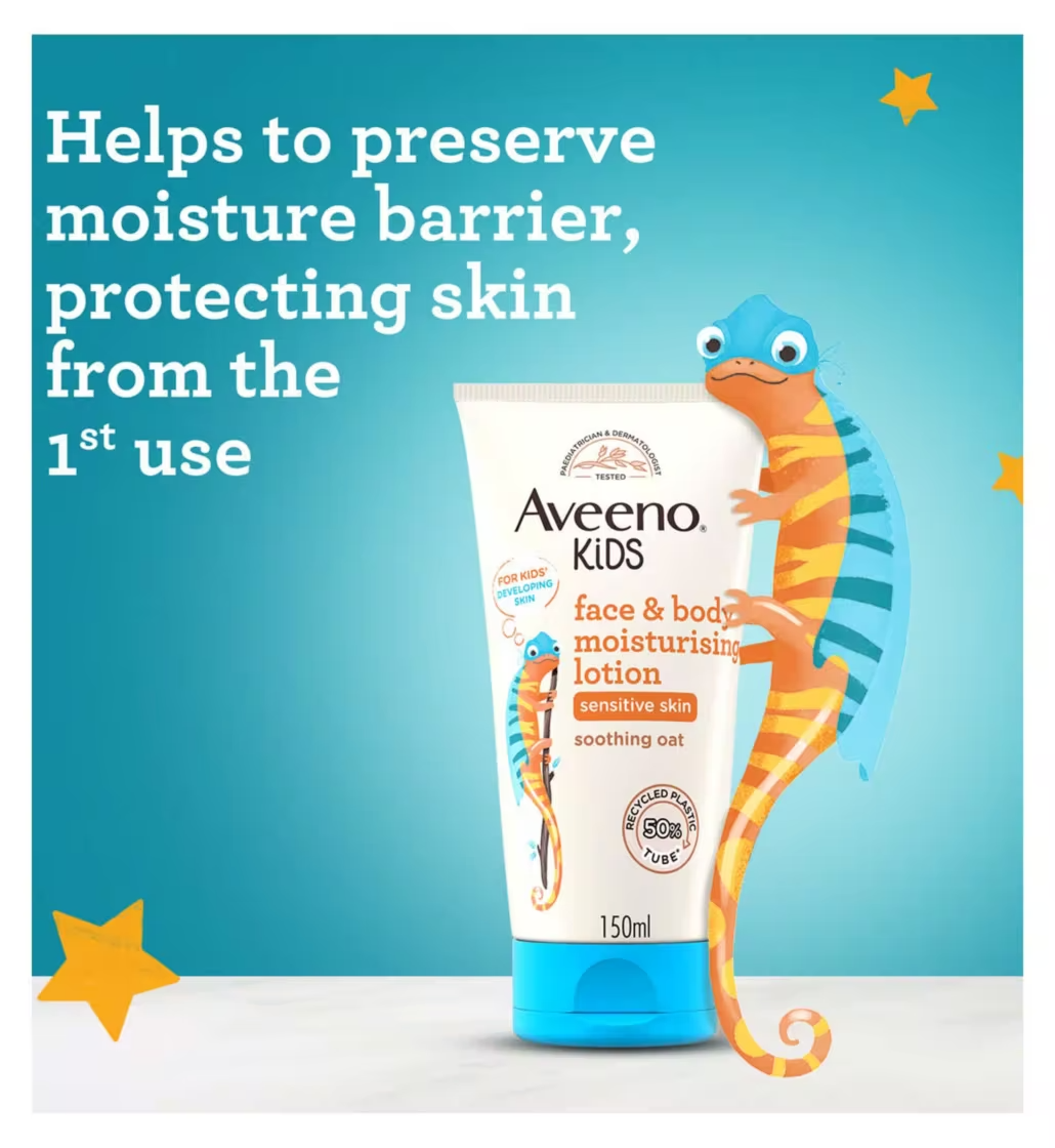 Aveeno Kids Face and Body Moisturising Lotion