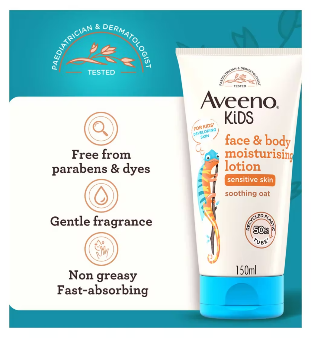Aveeno Kids Face and Body Moisturising Lotion