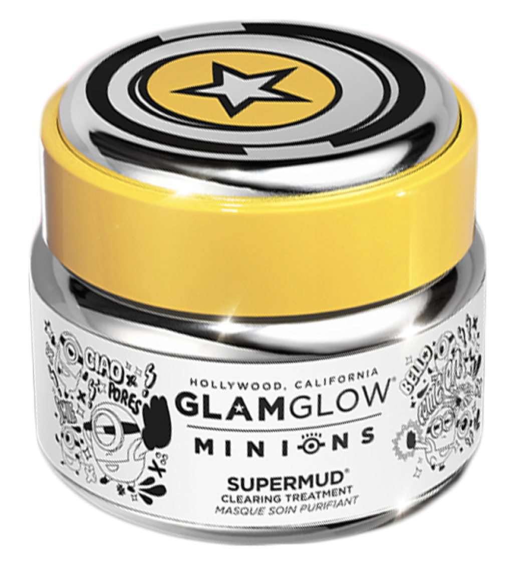 GlamGlow x Minion Supermud Clearing Treatment Mask - Limited Edition