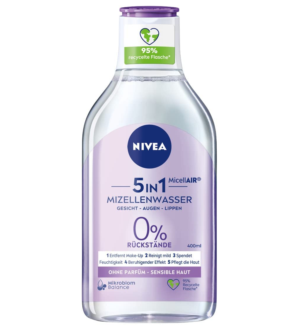 Nivea Micellair 5 in 1 Mizellenwasser Sensible Haut Micellar Water