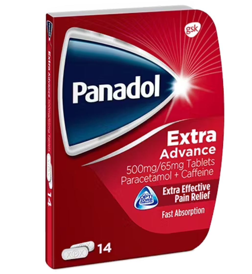 Panadol Extra Advance with Optizorb Formulation