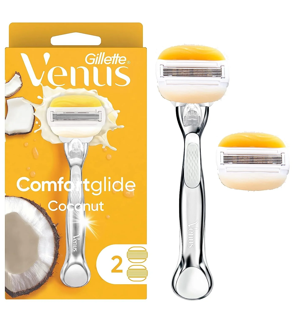 Gillette Venus Comfortglide Women's Razor - 1 handle + 2 refills