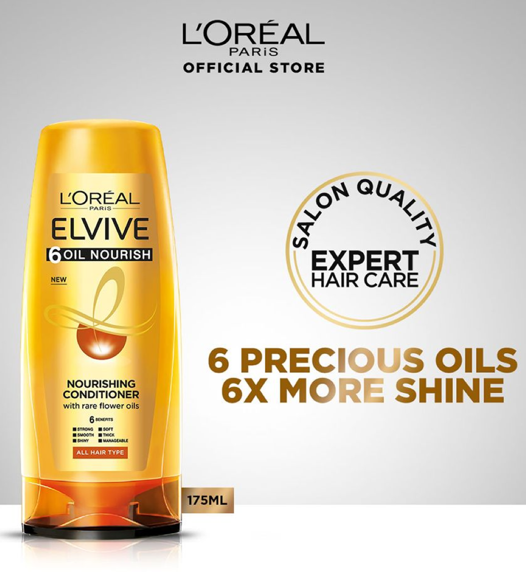 L'Oreal Paris 6 Oil Nourish Scalp + Hair Nourishing Conditioner