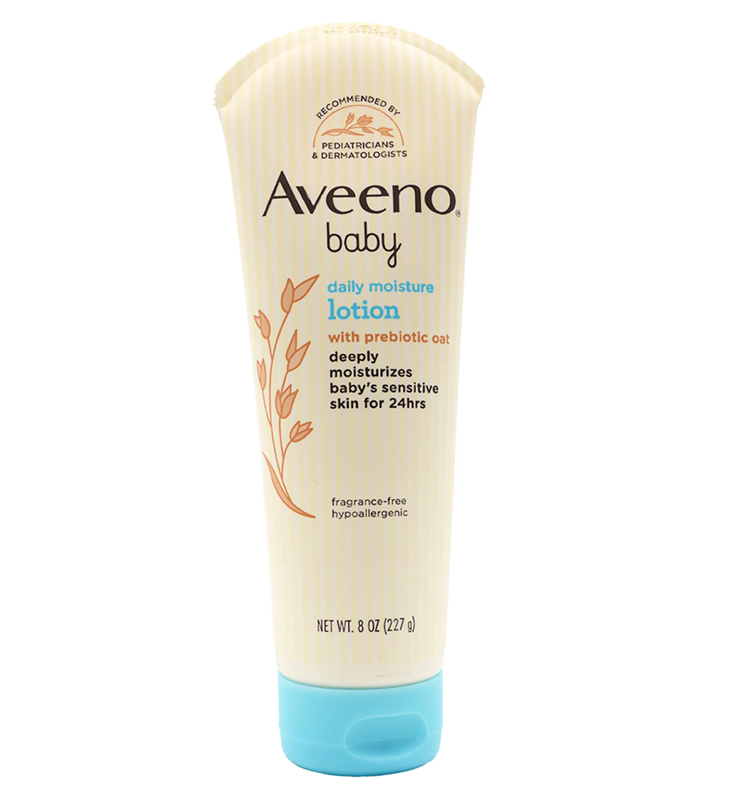 Aveeno Baby Daily Moisture Lotion With Prebiotic Oat