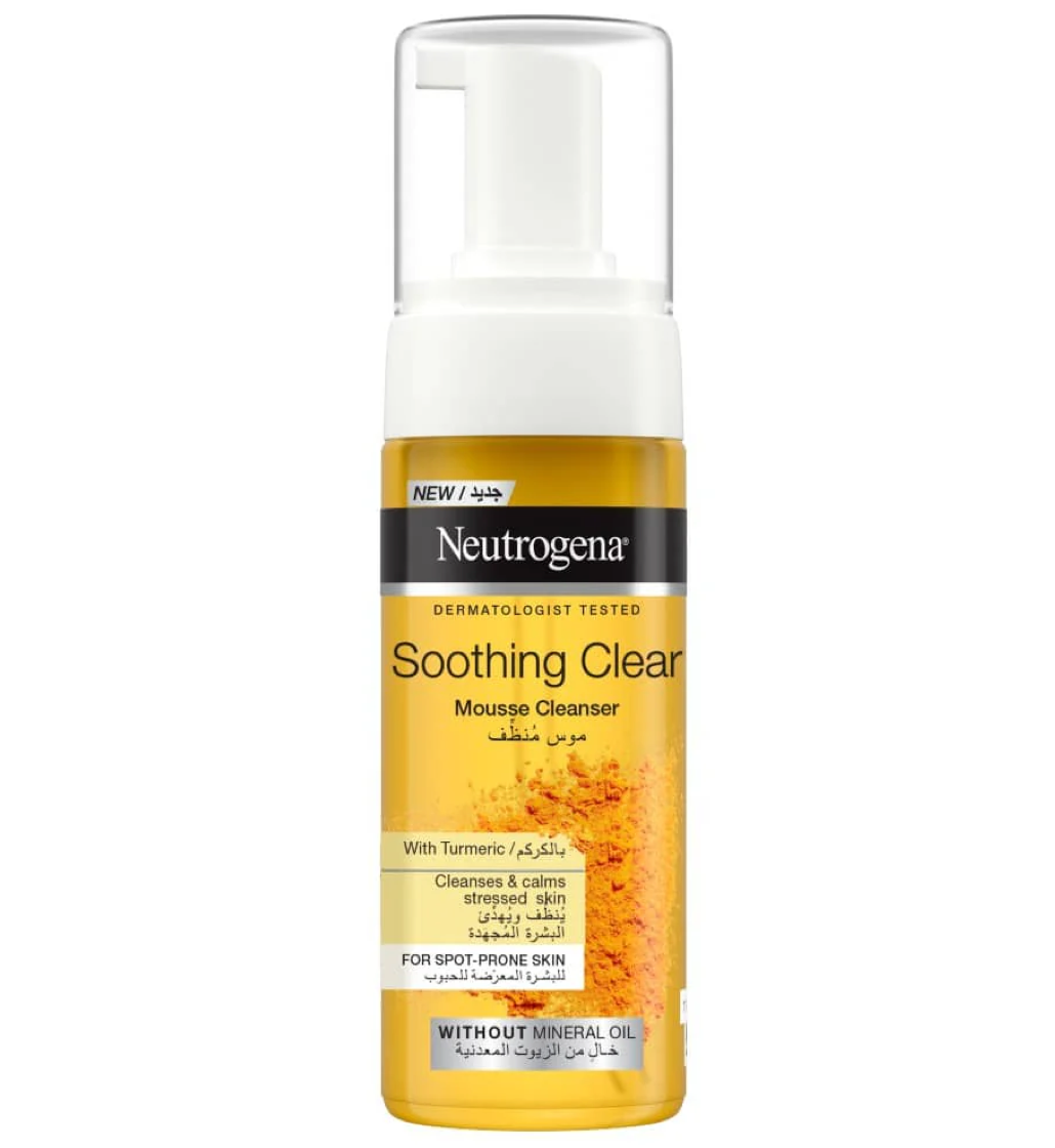 Neutrogena Soothing Clear Mousse Cleanser