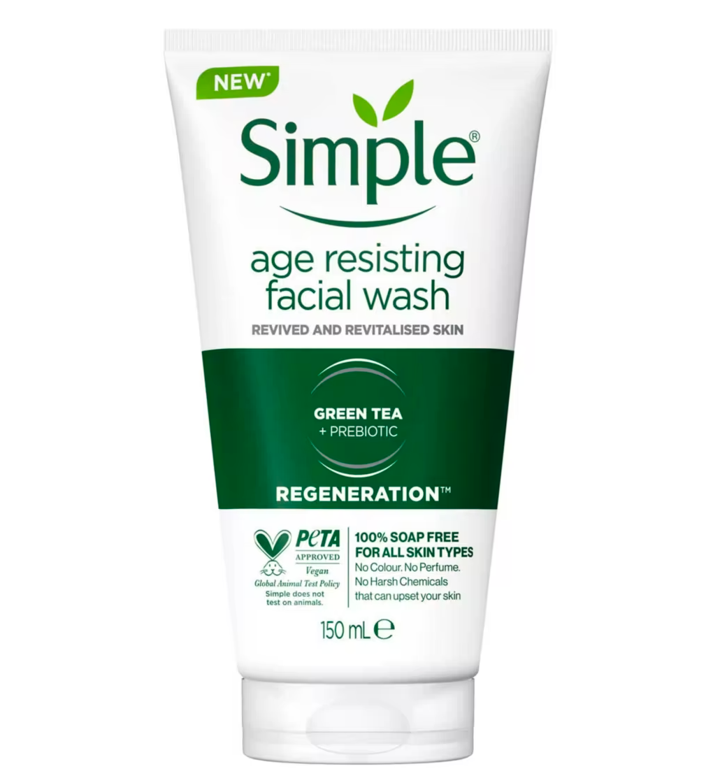 Simple Regeneration Age Resisting Facial Wash