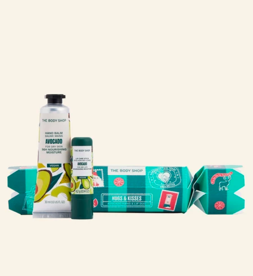 The Body Shop Hugs & Kisses Avocado Hand & Lip Duo Set