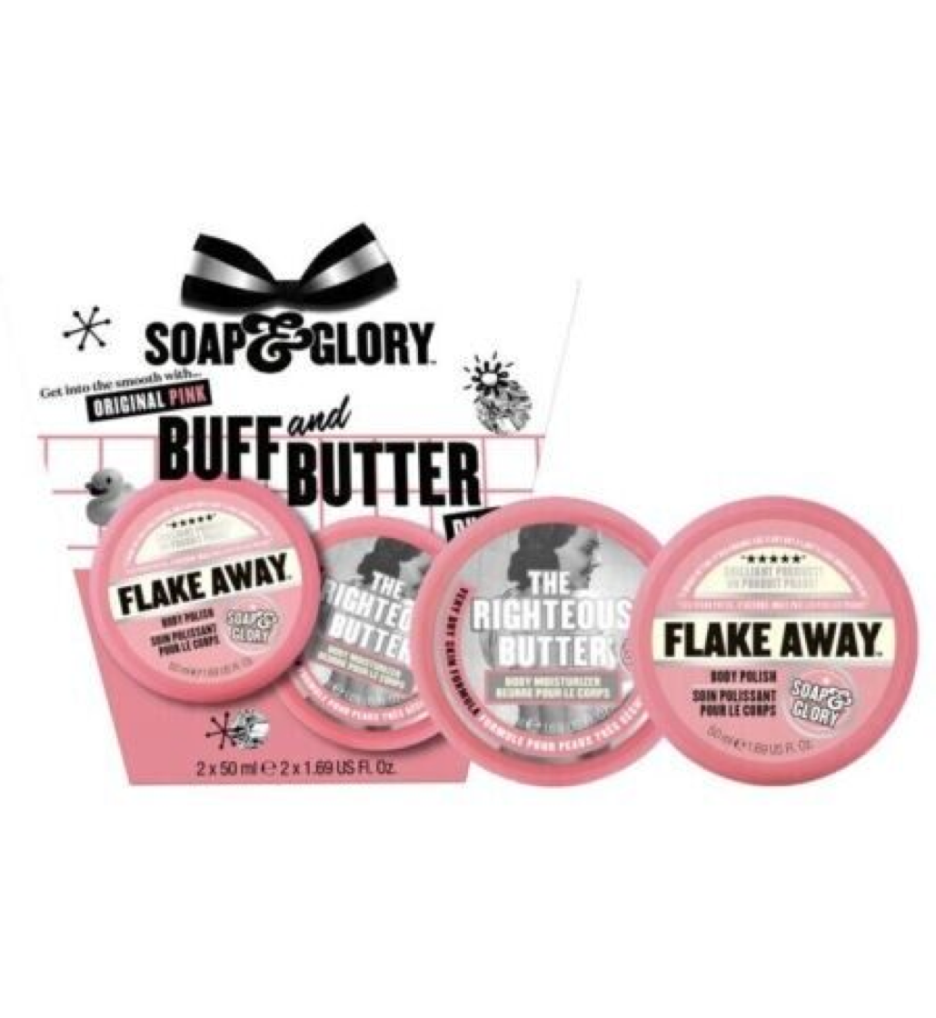 Soap & Glory Original Pink Buff & Butter Duo Gift Set
