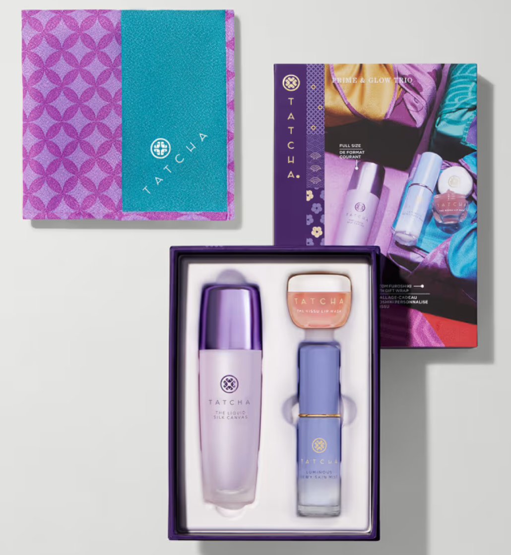 Tatcha Prime & Glow Trio Value Set