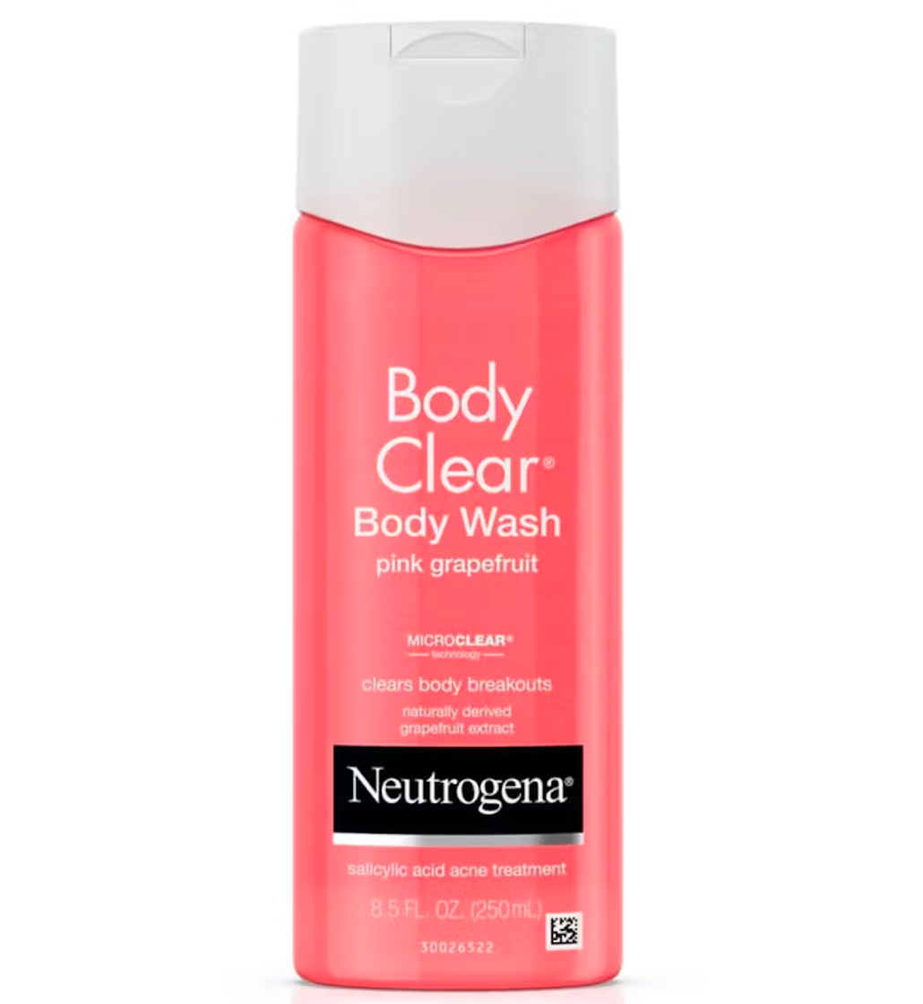 Neutrogena Body Clear® Body Wash for Acne - Pink Grapefruit